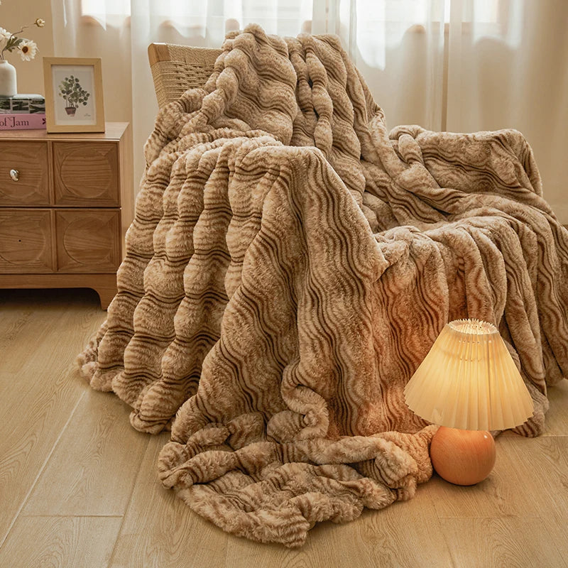 Cloud-Touch Faux Fur Blanket
