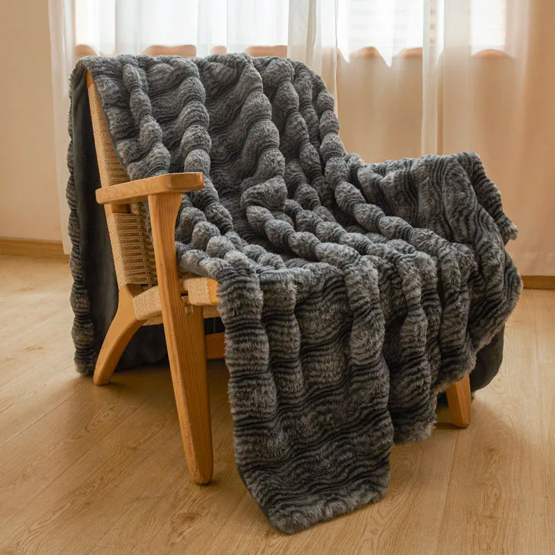 Cloud-Touch Faux Fur Blanket