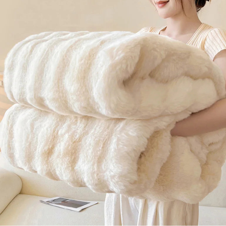 Cloud-Touch Faux Fur Blanket