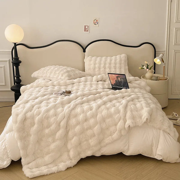 Cloud-Touch Faux Fur Blanket