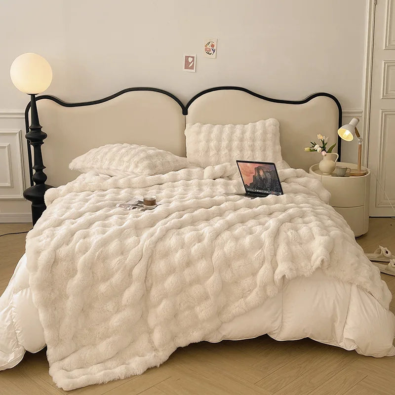 Cloud-Touch Faux Fur Blanket