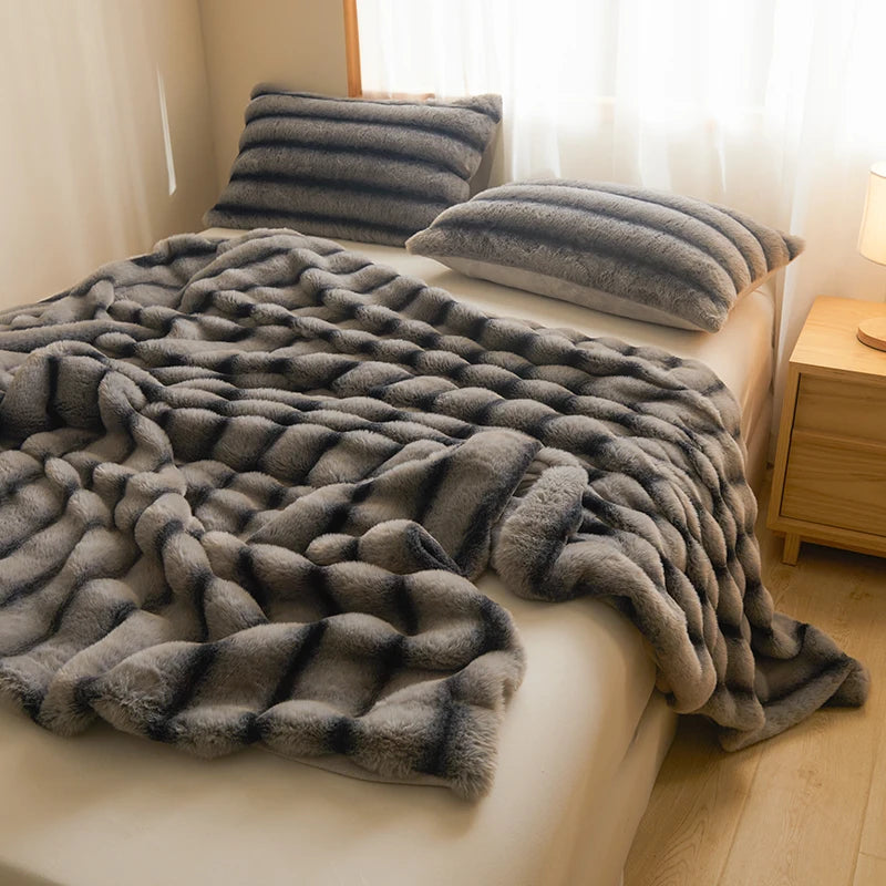 Cloud-Touch Faux Fur Blanket