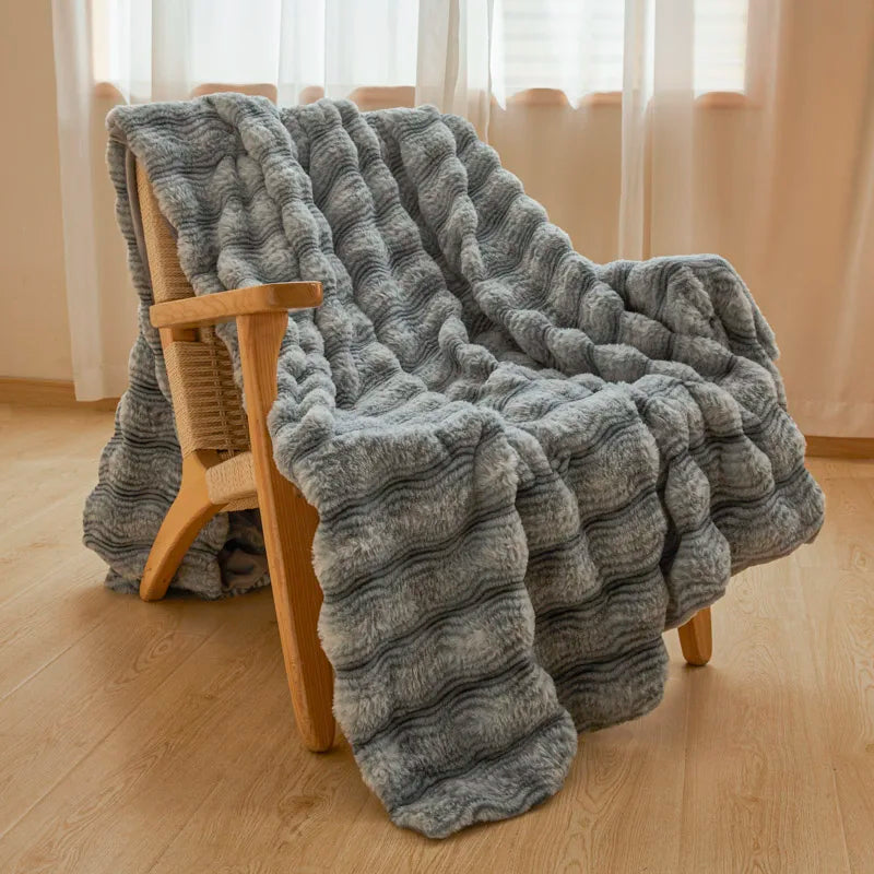 Cloud-Touch Faux Fur Blanket