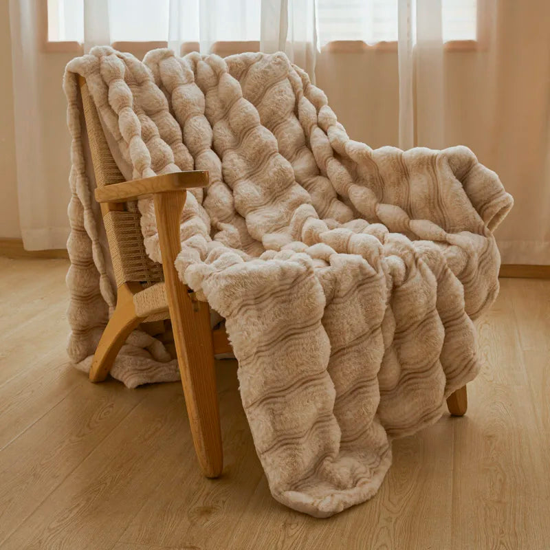 Cloud-Touch Faux Fur Blanket